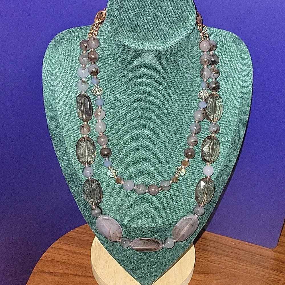 VINTAGE PREMIER DESIGNS ENGLISH ROSE NECKLACE - Picture 7 of 10